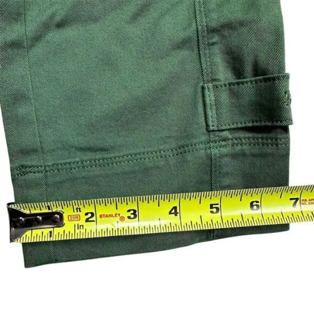 J. Crew Crewcuts Girls' Cargo Pants Green Size 6 Stretch‎ Chino Casual Utility